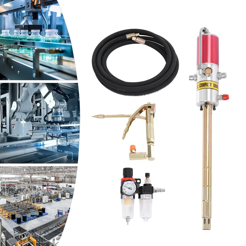 50:1 Ratio Air Operated Grease Pump, Aluminum Grease Pump, Oil Injector 30-40Mpa gallery