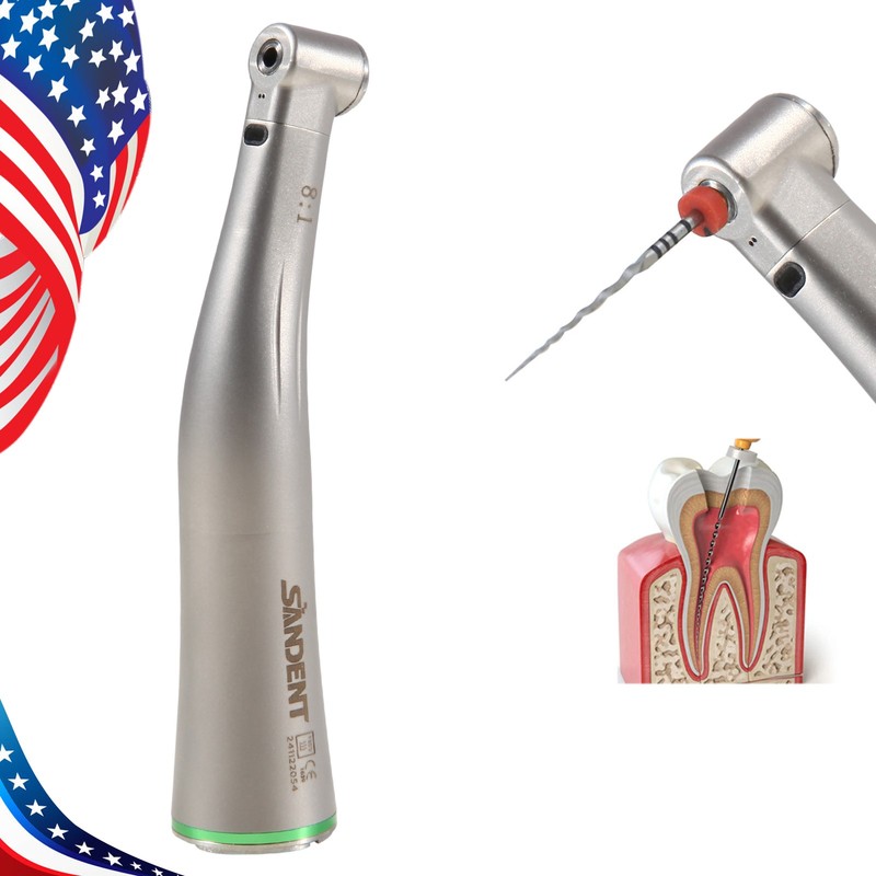 Dental Endo Handpiece 8:1 Contra Angle Head For Dentsply TUL-8M Sybronendo