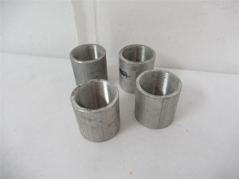 249922 New-No Box; MFG unkn-249922 Lot-5 Aluminum Conduit Coupling 1″NPT