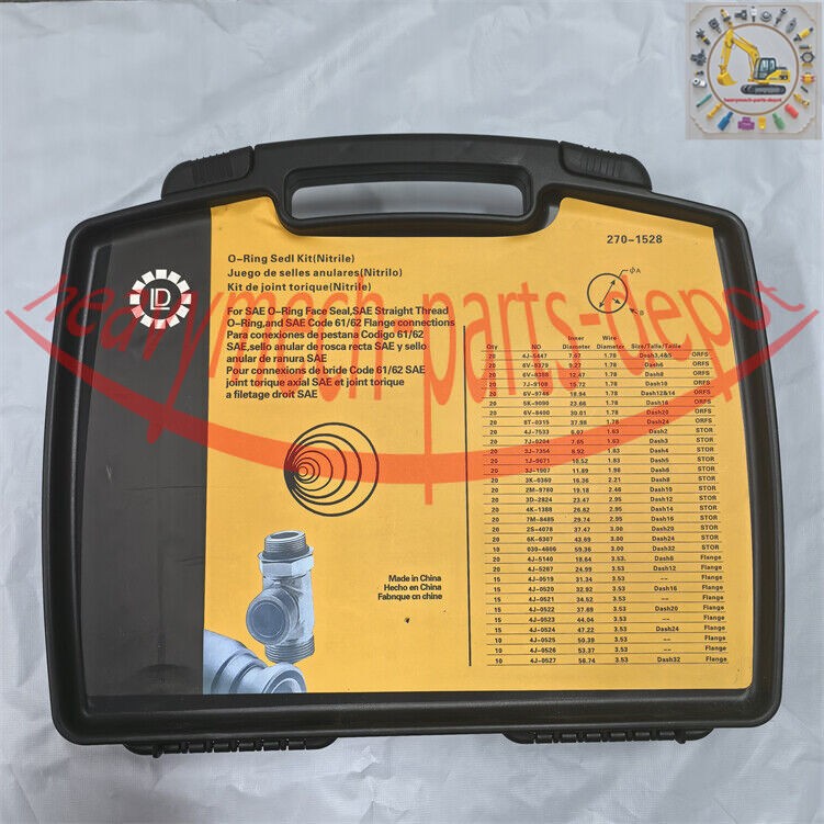 O-RING Kit 270-1528 Nitrile Rubber Seal Kits Box for Caterpillar CAT Excavator gallery