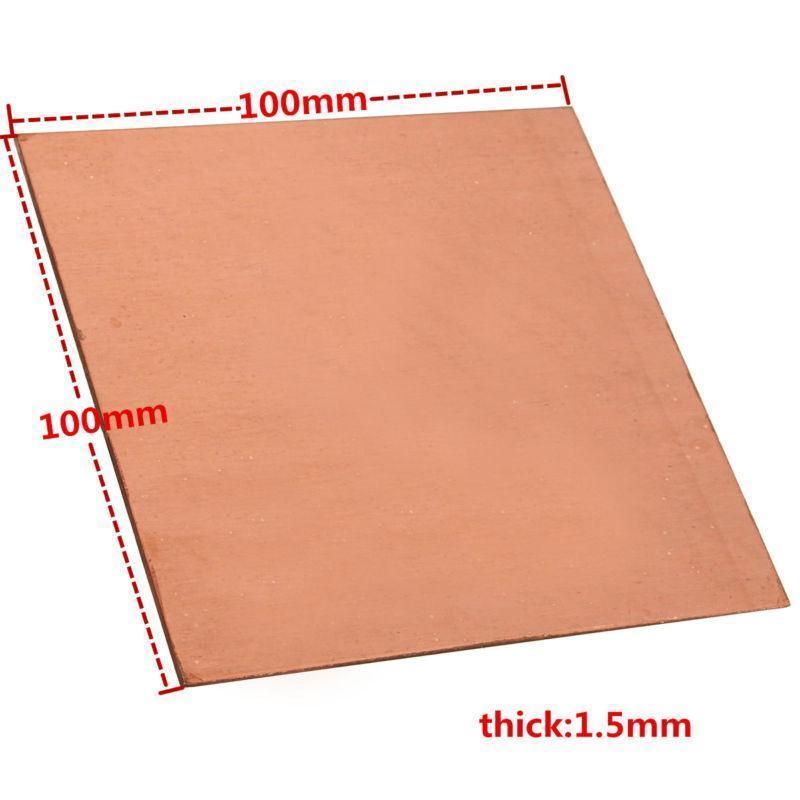 99.9% Pure Copper Metal Plate, Copper Skin, Copper Foil Thickness 0.1mm To 5mm gallery