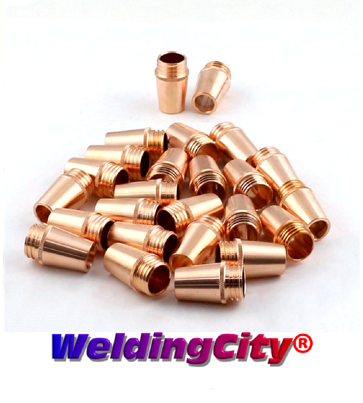 WeldingCity® 25pk MIG Welding Gun Nozzle 24CT-62S 5/8″ for Lincoln Tweco 300-400