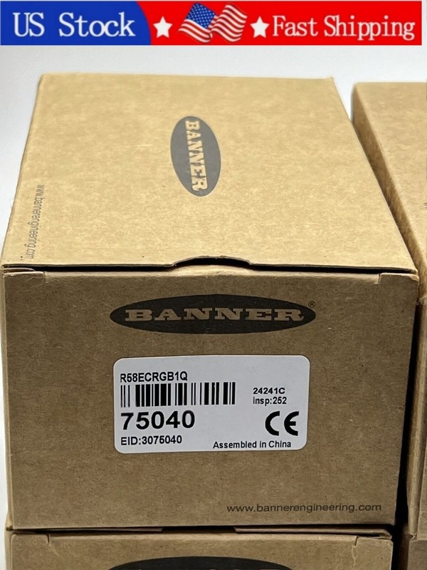 R58ECRGB1Q 1PCS Brand New BANNER R58ECRGB1Q Sensor US Sotck Fast delivery