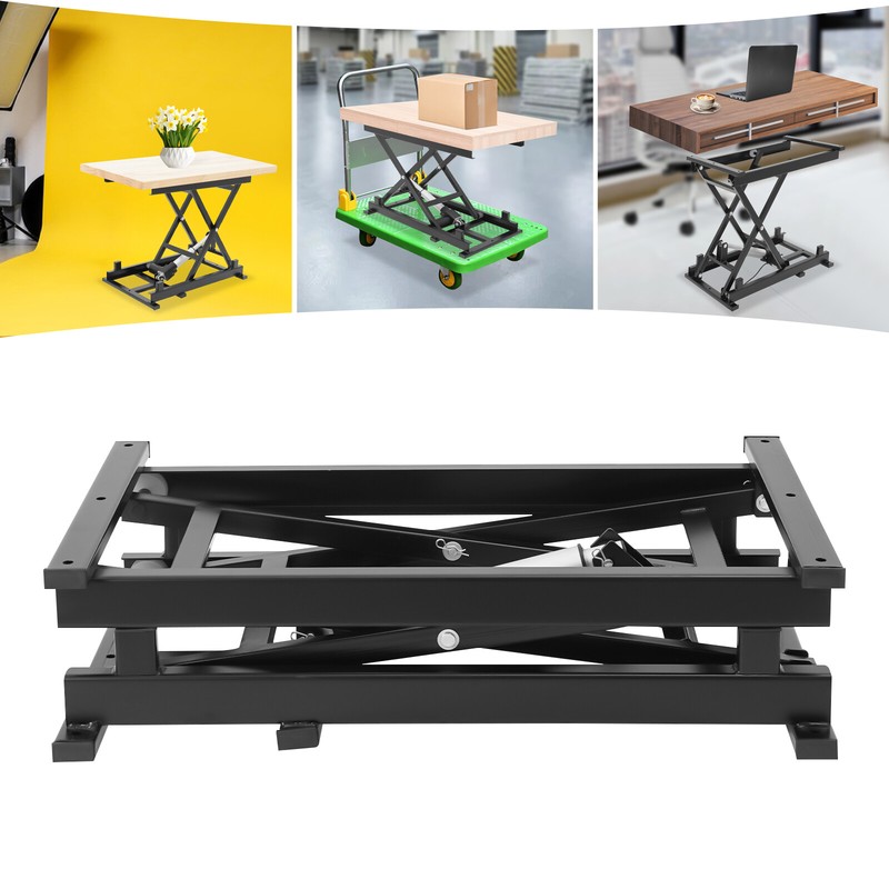 350LB Electric Scissor Lift Table with Remote Control, Adjustable Height gallery