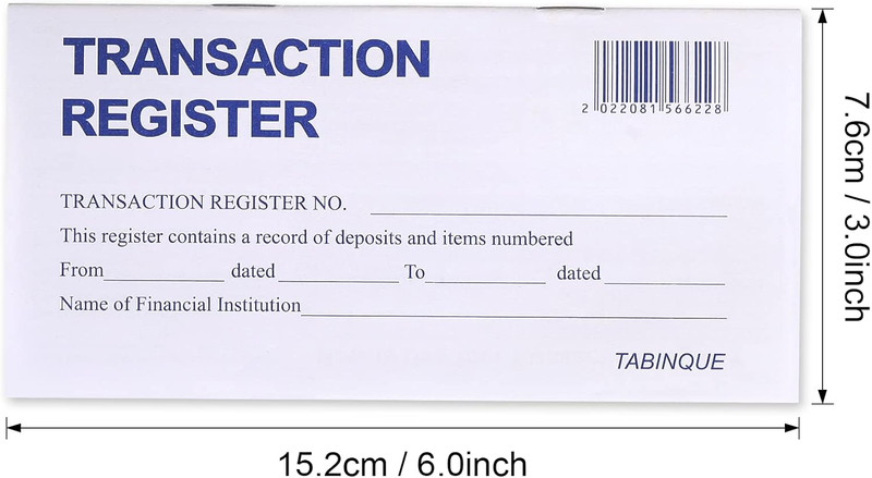 24 PCS Check Registers for Personal Checkbook, Easy to Read Checkbook Register gallery