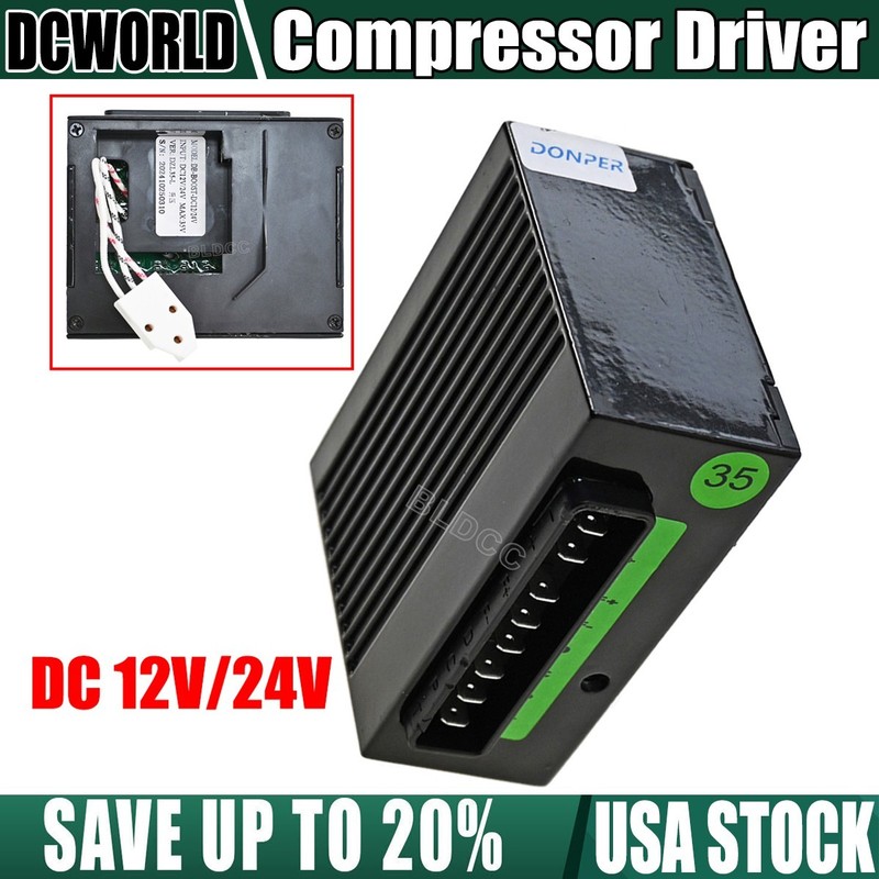 DZL35 Car Refrigerator DC12V 24V Variable Frequency Compressor Driver Controller