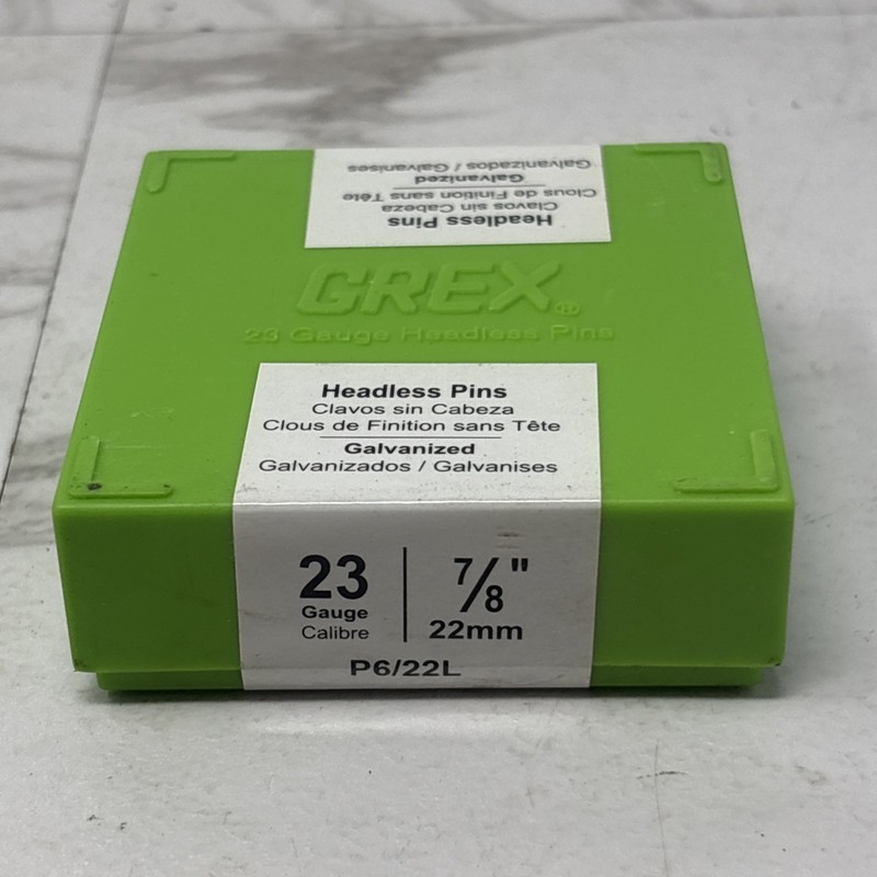 Grex 23 Gauge Headless Pins 7/8 in. - 10,000 Count gallery