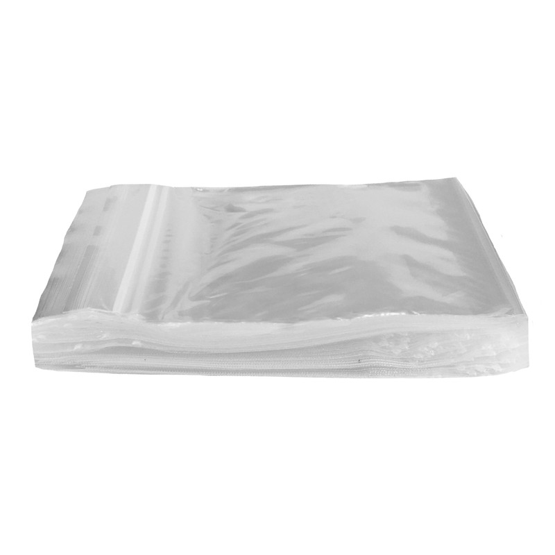 UOFFICE 1000 Reclosable Clear Poly Bags 5"x8", 2 Mil Resealable Bags gallery
