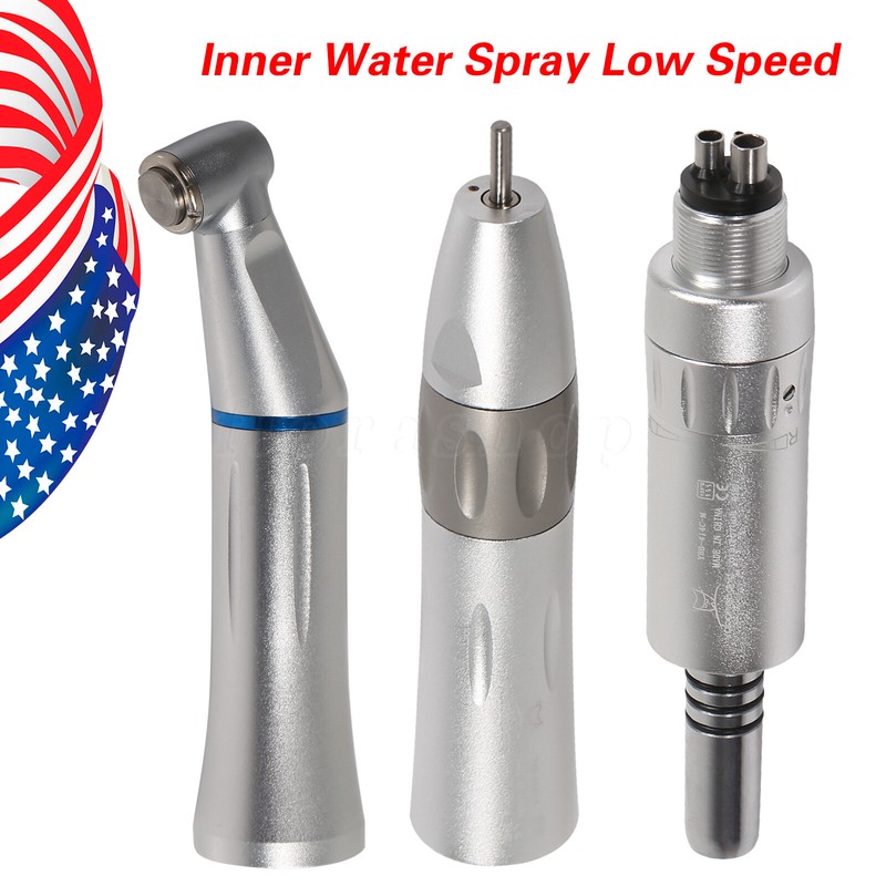 Dental Slow Low Speed Straight Handpiece Air Motor 4Holes E-type NSK STYLE WY4 gallery