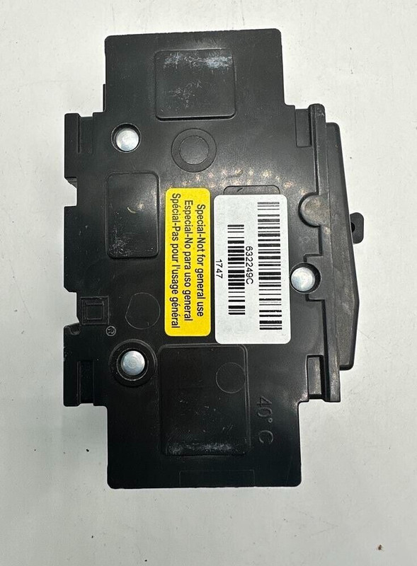 NEW QOUQ260RP Mini circuit breaker, QOU, 60A, 2 pole, 120/240VAC, 10kA, gallery