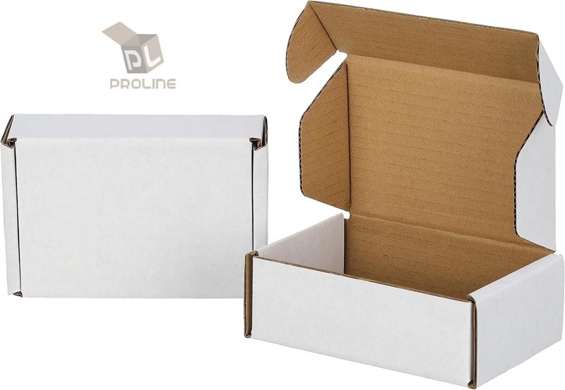 200 Pack 7x4x2 White Corrugated Shipping Mailer Packing Box Boxes 7″ x 4″ x 2″