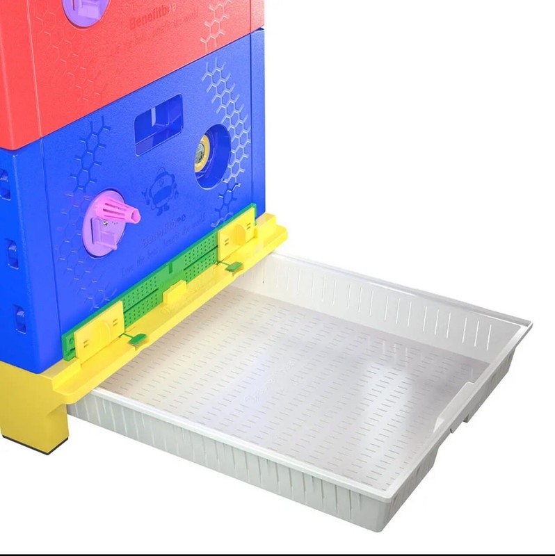 BeeHive Plastic Langstroth Size ,3 layers INSULATED Plastic Beehive (OPEN BOX) gallery