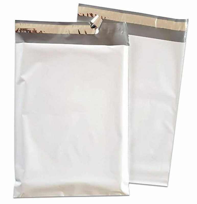 1(sample)-3,000 14x17 White Poly Mailers Self Sealing Shipping Bags 2mil gallery