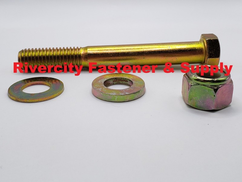 9/16-12x4-1/2 Hex Head Cap Screws 9/16-12 x 4.5 Bolts 9/16x12 x 4-1/2 Grade 8 gallery