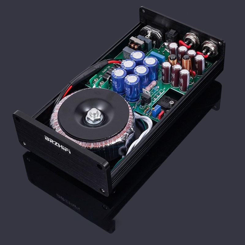 BRZHIFI 50W DC 12V Linear Power Supply w/ Custom Voltage for HiFi Audio Routers gallery