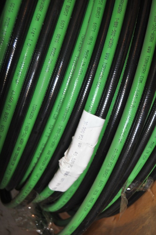 563 FT HYDRAULIC TORQUE WRENCH HOSE TORQWORX 40000PSI BURST HYTORC ENERPAC gallery