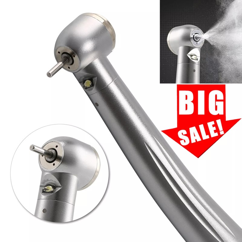 NSK Style Dental Fiber Optic LED E-generator High Speed Handpiece Turbine 4 HOLE gallery