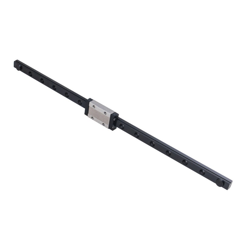 MGN9H MGN12H Miniature Linear Rail Guide 200mm-650mm+ Slide Block Black CNC DIY gallery