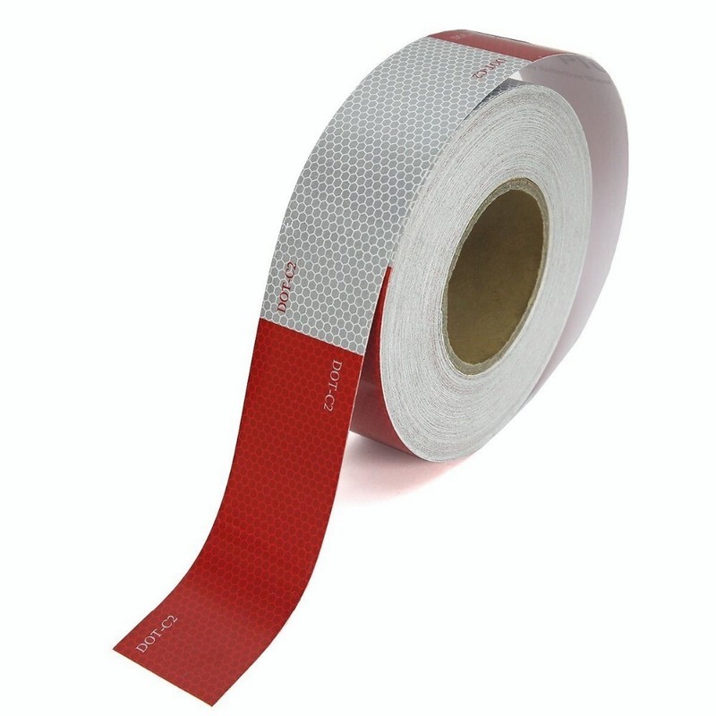 Car Bumper Reflective Stickers Warning Strip Tape Secure Reflector Stickers US