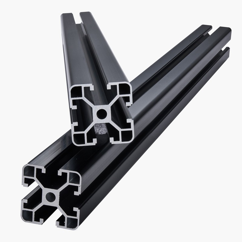 4PCS 23.6 in (600 mm) T Slot 4040 Aluminum Extrusion Anodized Linear Rail