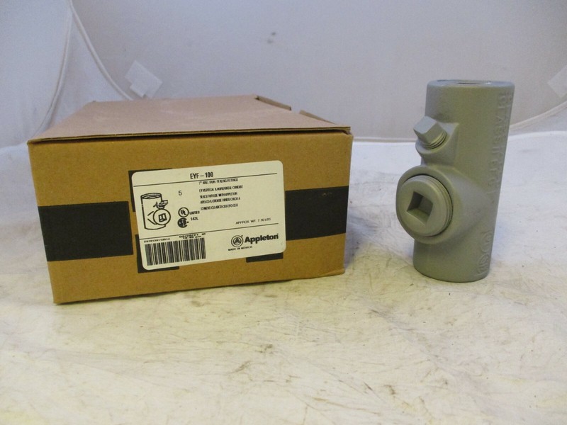 APPLETON EYF100 1″ EXPLOSION PROOF SEAL OFF EYS CROUSE HINDS EYS31
