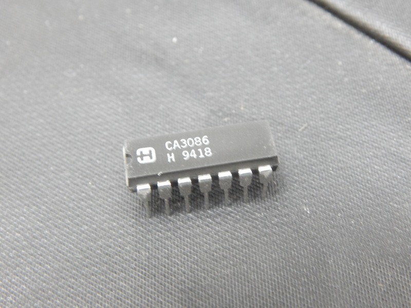 RCA/HARRIS CA3086 NPN TRANSISTOR ARRAY 14 PIN DIP IC – USA FAST SHIPPING