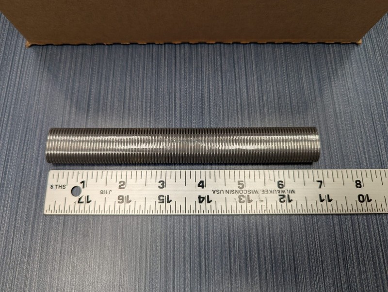 10,000 x 3/4" 15100B 15 Gauge C-Rings Blunt Point Hog Ring Made In USA gallery