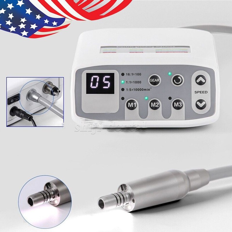 Dental LED Brushless fit 1:1/1:5/16:1 Electric Micro Motor Internal E-type 4HOLE gallery