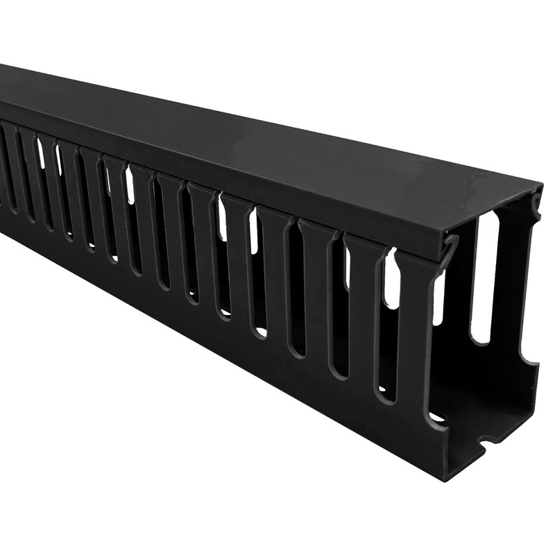 Electriduct Open Slot PVC Wire Duct - 1"x1", 2"x2", 3"x3", 4"x4" Options & Color gallery