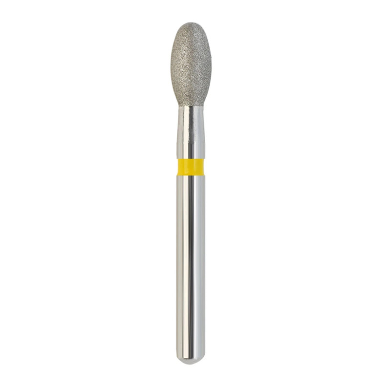 Dental Football Diamond Bur 379/023XF Egg Shape Extra Fine Yellow FG High Speed