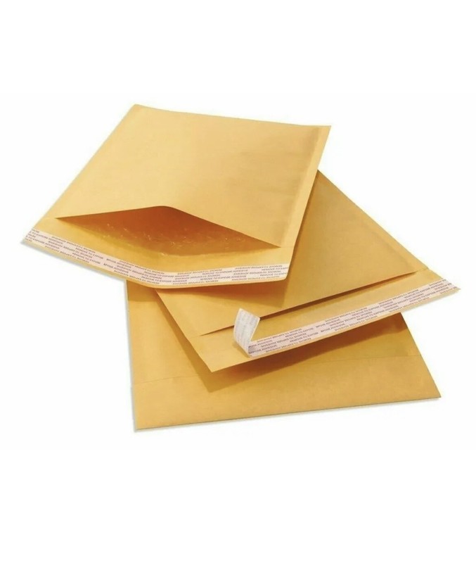 5 Pcs #000 Kraft Bubble Padded Envelopes Mailers 4 x 8 – US Seller