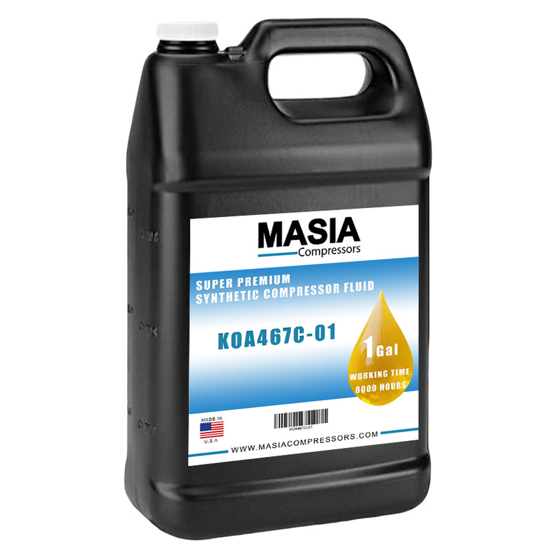 Curtis RS 8000 Lubricant, 1 Gallon Jug, 8000 Hours Lifetime, PAO Synthetic Base