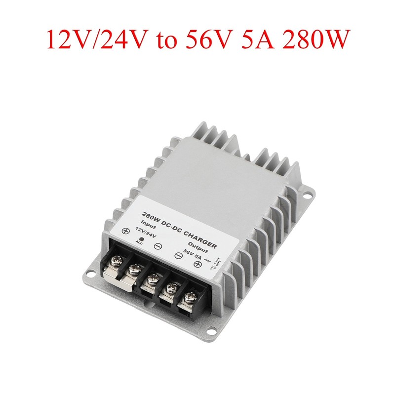 DC 12V/24V to 56V 3A/5A Step Up Converter Voltage Regulator Boost Supply Module