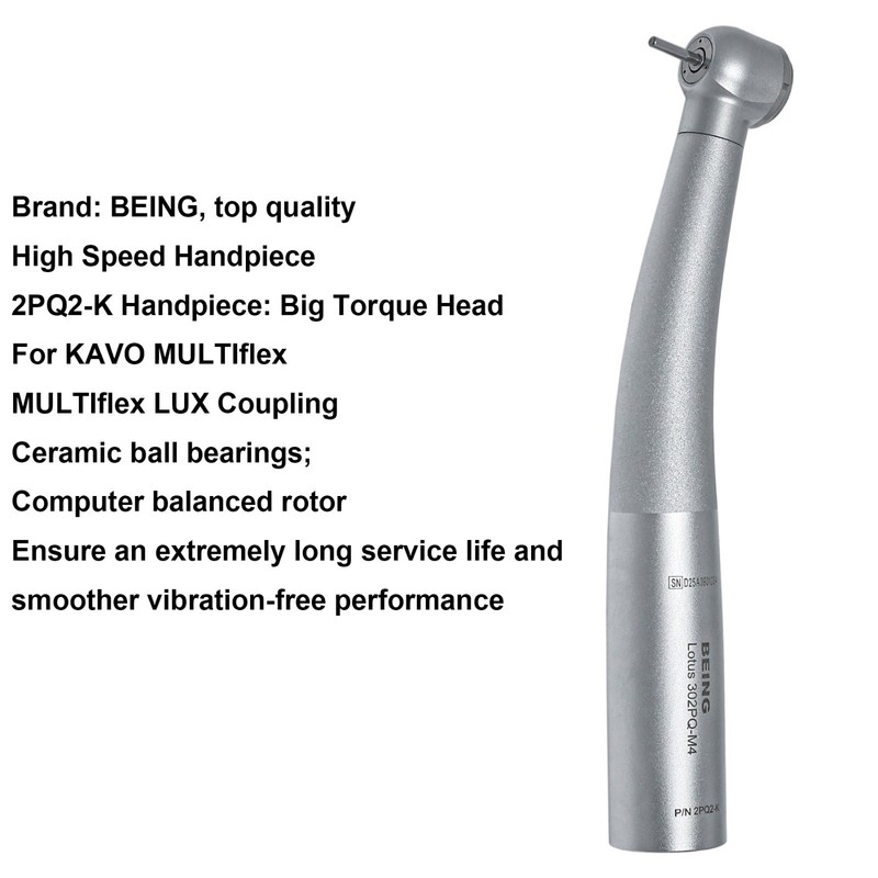 US BEING Dental High Speed Turbine Handpiece For KaVo MULTIflex 4 Hole Coupling gallery