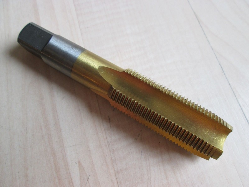 NEW M20x1.5 Metric Tap Titanium Nitride Coated HSS Steel Straight Tap #T15CH