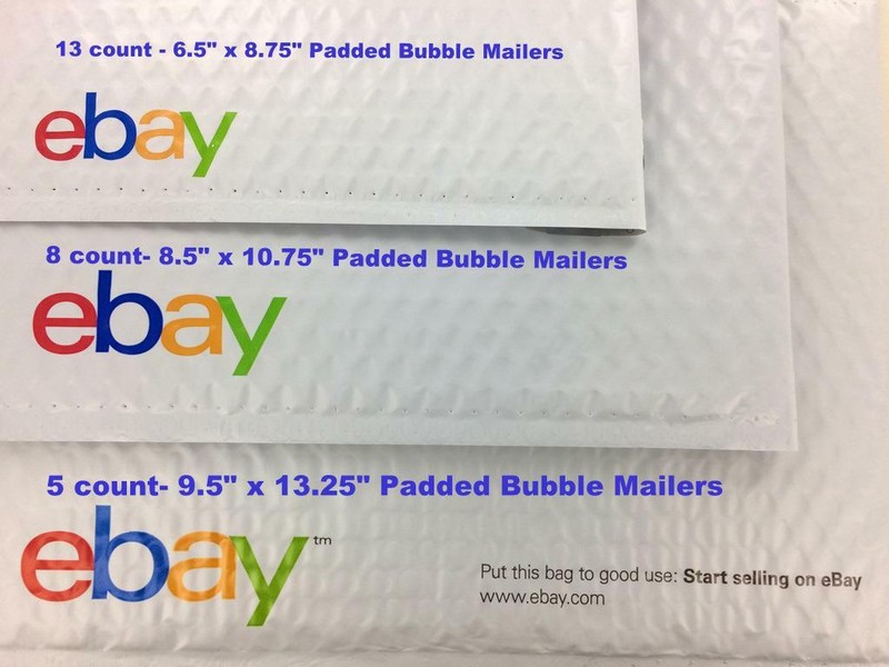 Ebay Shipping Supplies Assorted Padded Bubble Mailers Envelope Starter Kit Lot