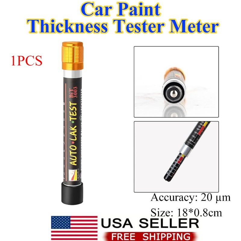 Car Paint Thickness Tester Meter Gauge Portable Automobile Paint Film Pen 1PCS