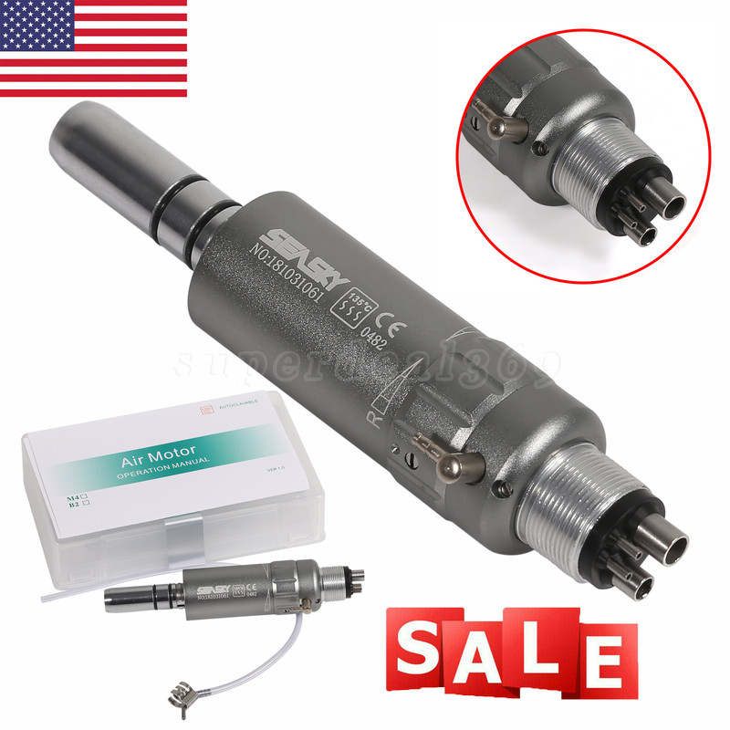 NSK Style Dental Slow Low Speed E-type Air Motor Micromotor 4Hole Midwest SEASKY