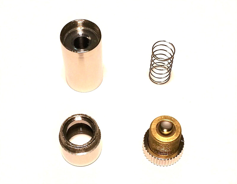 Laser Diode Housing w/ G-2 Lens - 9mm / TO-5 - 12mm x 30mm - SOLID BACK M9x0.5mm gallery