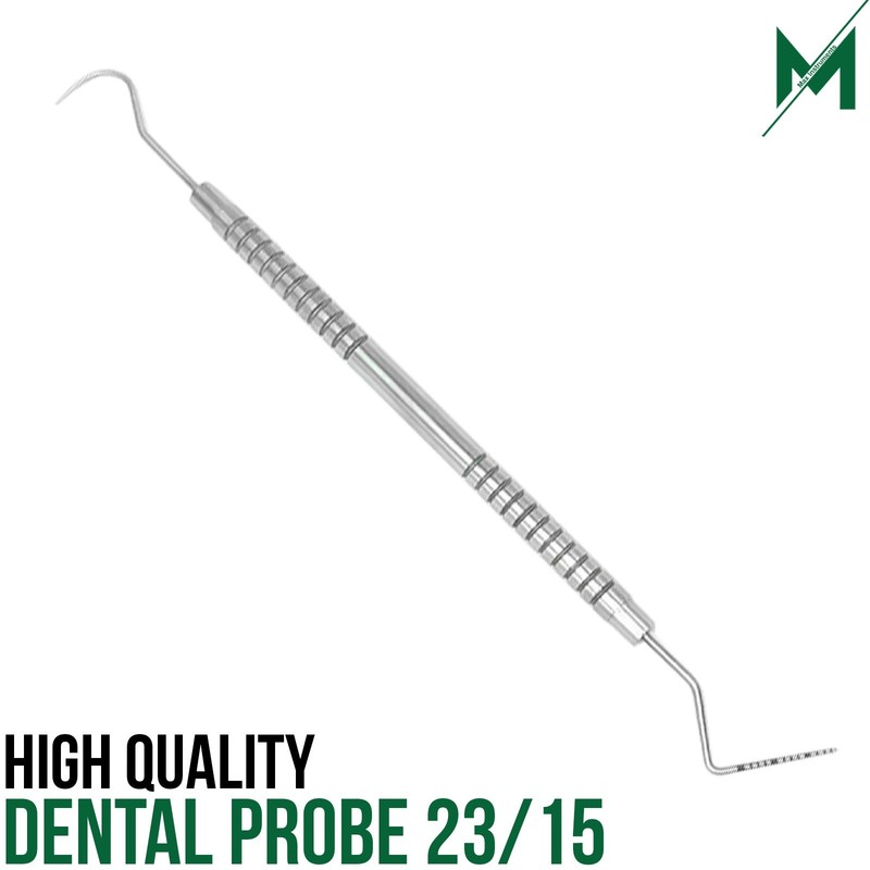 Dental Perio Explorer 23 Probe UNC 15 Color Marking Diagnostic Double Ended Tool gallery