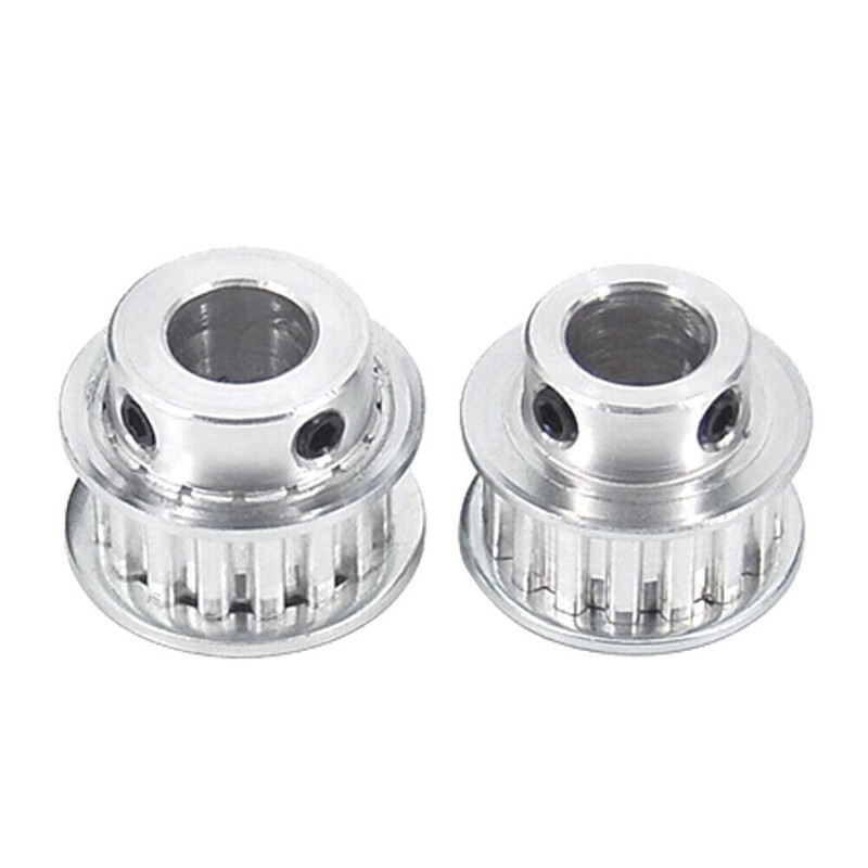 20XL Timing Belt Pulleys Bore 6mm with Steps 20T for 10mm wide Belts CNC gallery