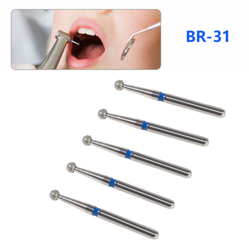 10 Boxes Dental Diamond FG Burr Burs Drills for High Speed Handpiece 42 Types OR