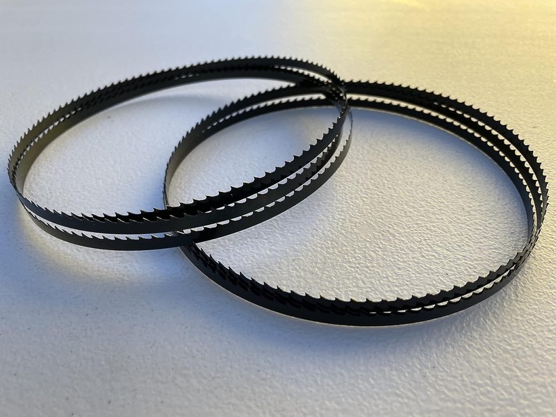 High Carbon Steel 59.5 Inch Bandsaw Blades for Pro-Tech & WEN Saws - 2 Pack gallery