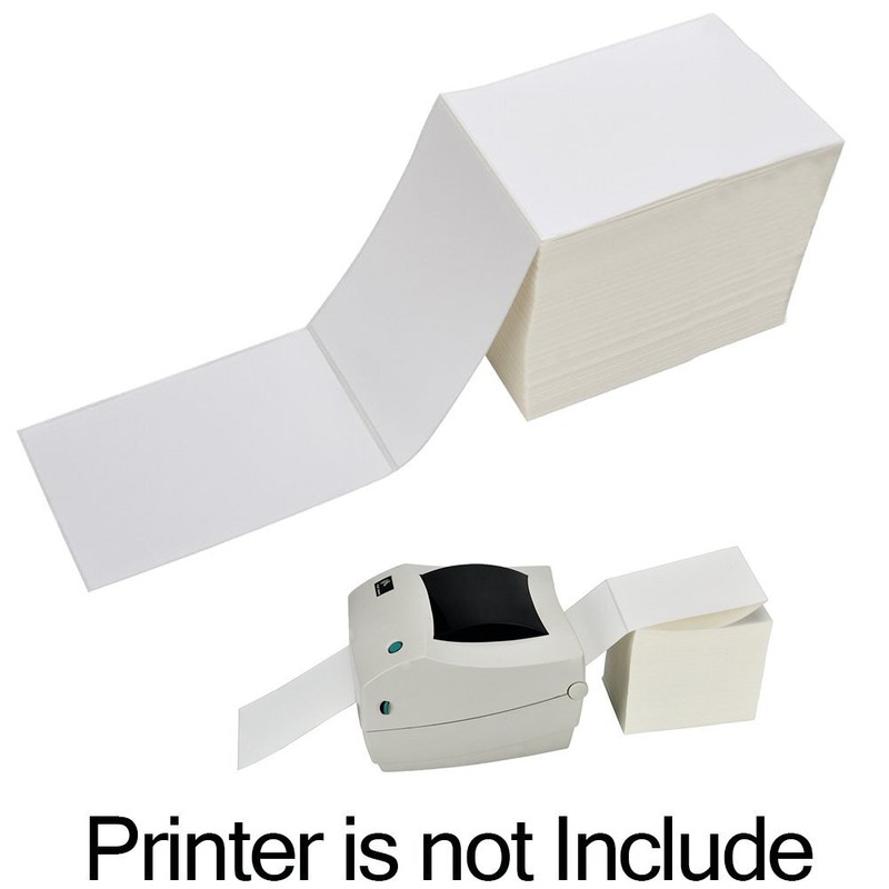 For Rollo & Zebra Fanfold 4x6 Perforated Direct Thermal Address Shipping Labels gallery