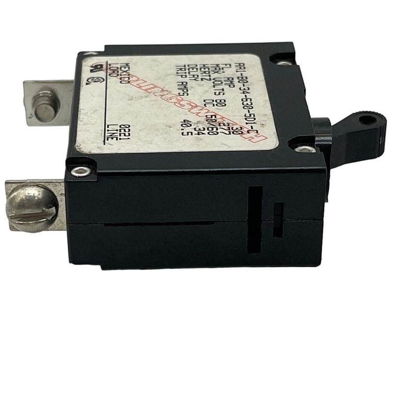 Carling Technologies 30A Circuit Breaker AA1-B0-34-630-5D1-C 1 Pole 277VAC - NEW gallery