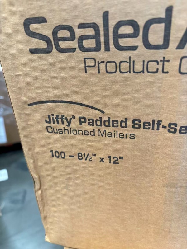 20 packs Sealed Air Jiffy Cushioned Shipping Bubble Mailer, #2 8.5″ x 12″, White