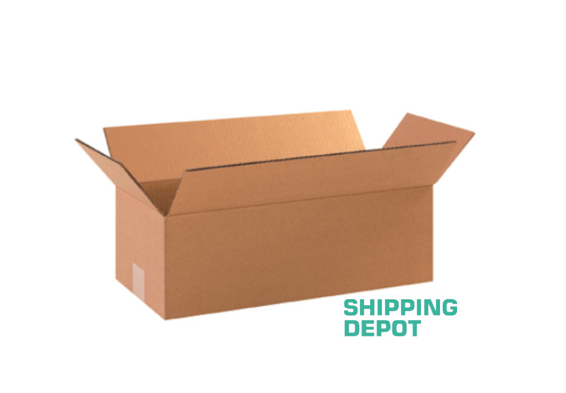 25 -18x8x6 Corrugated Kraft Cardboard Cartons Mailer Shipping Packing Box Boxes