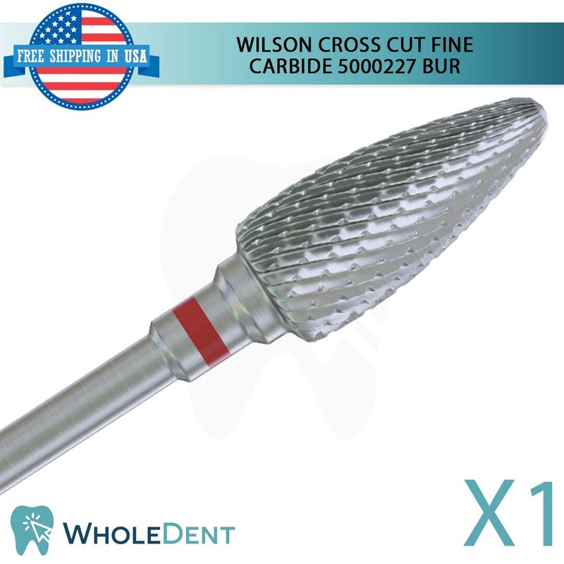 Cross Cut Fine Carbide Bur Ø6mm 5000227 Dental Lab Laboratory Fresas Low Speed