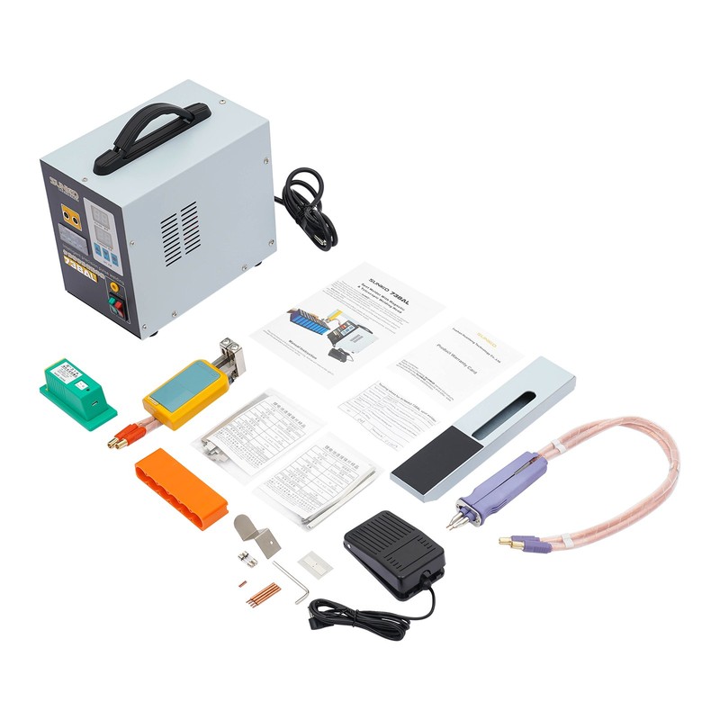 Hand-held Pulse Spot Welder Welding Machine f/ Battery Pack SUNKKO 737G 50A-900A gallery