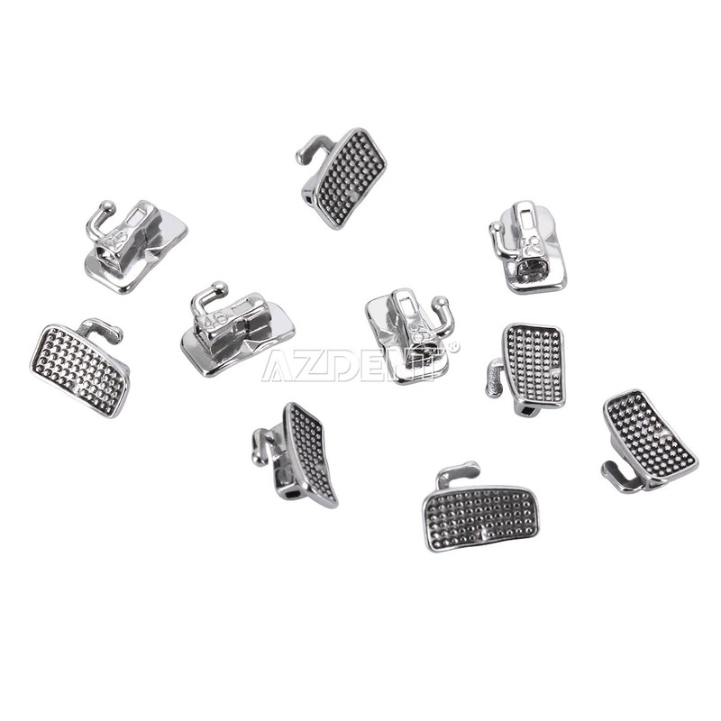 AZDENT Dental Orthodontic Buccal Tubes 1st 2nd Molar Roth MBT 022 /018 Bondable gallery